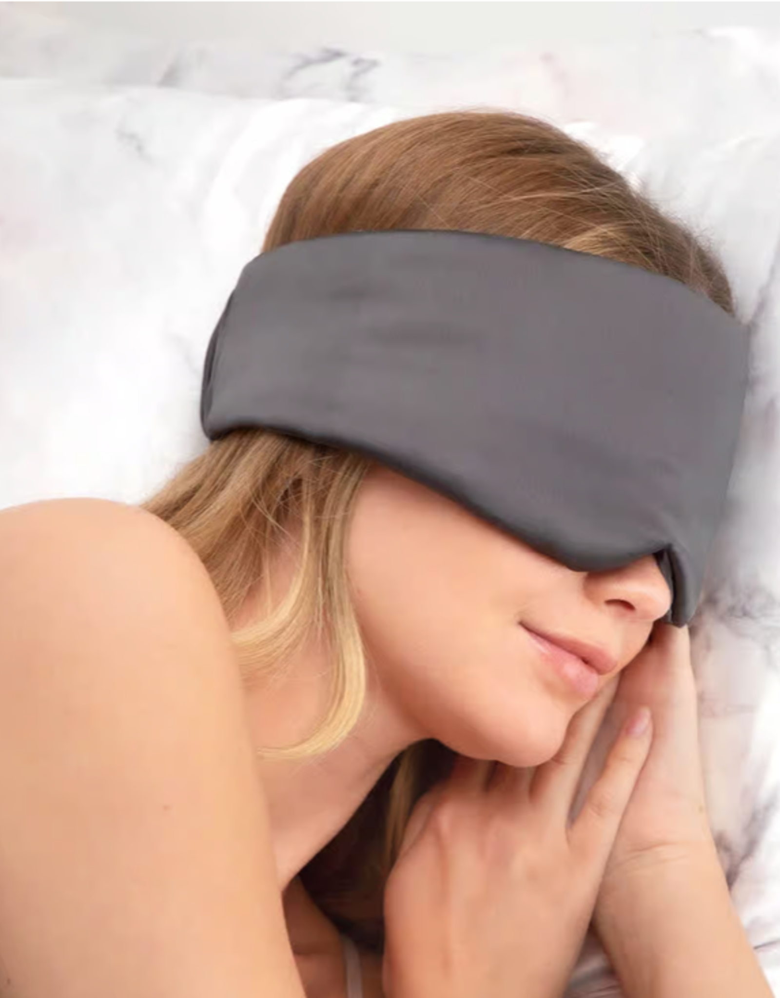 The Pillow Eye Mask Charcoal