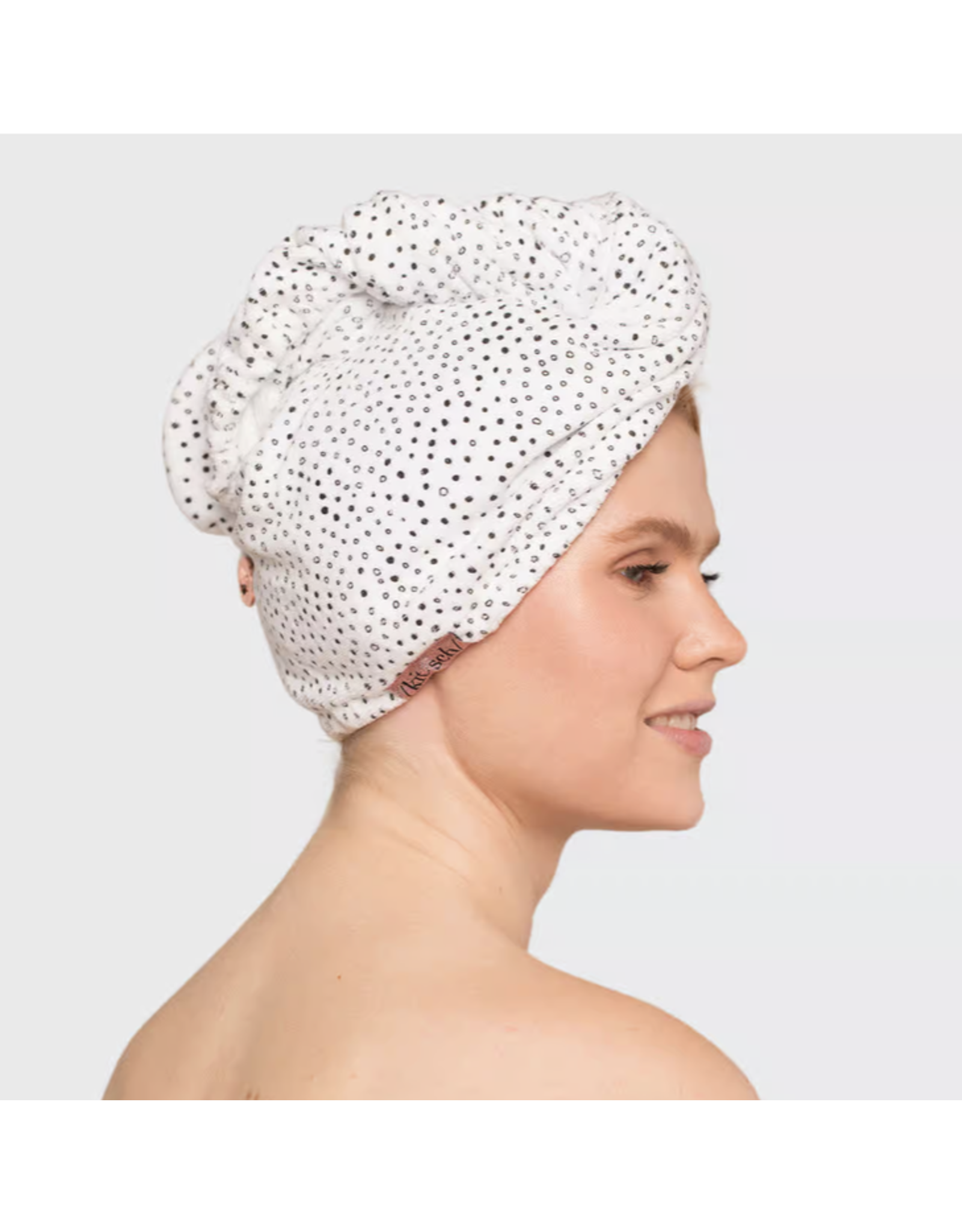 Quick Dry Hair Towel Micro Dot