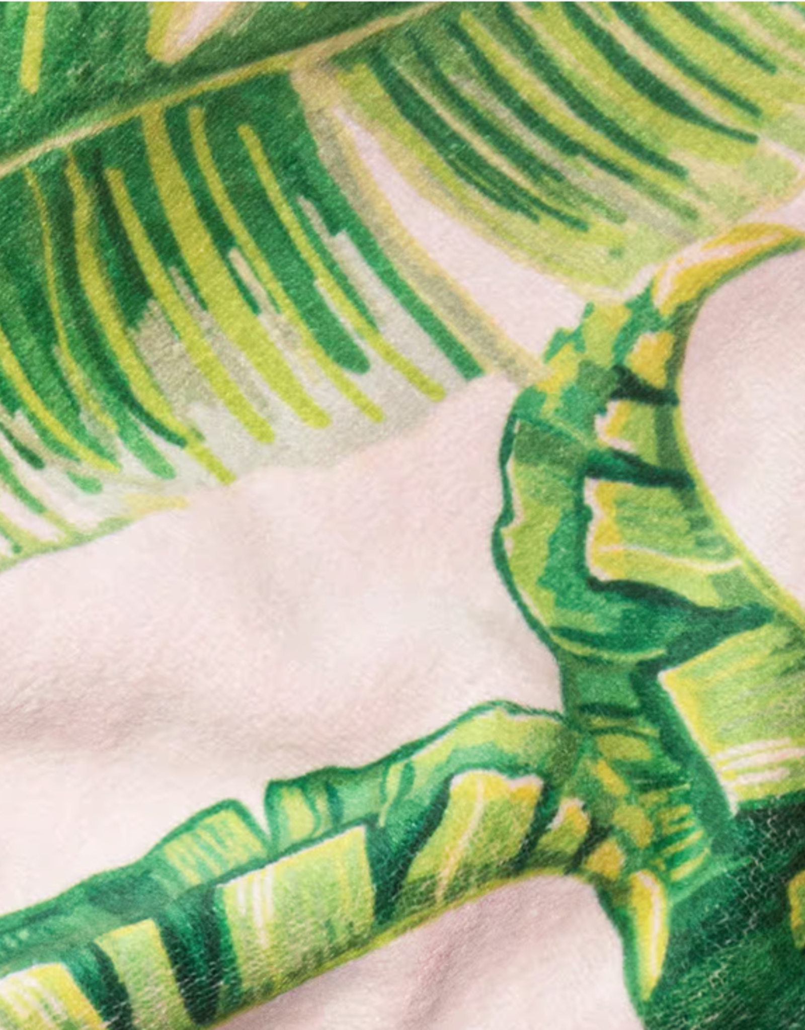 Quick Dry Hair Towel Palm Print