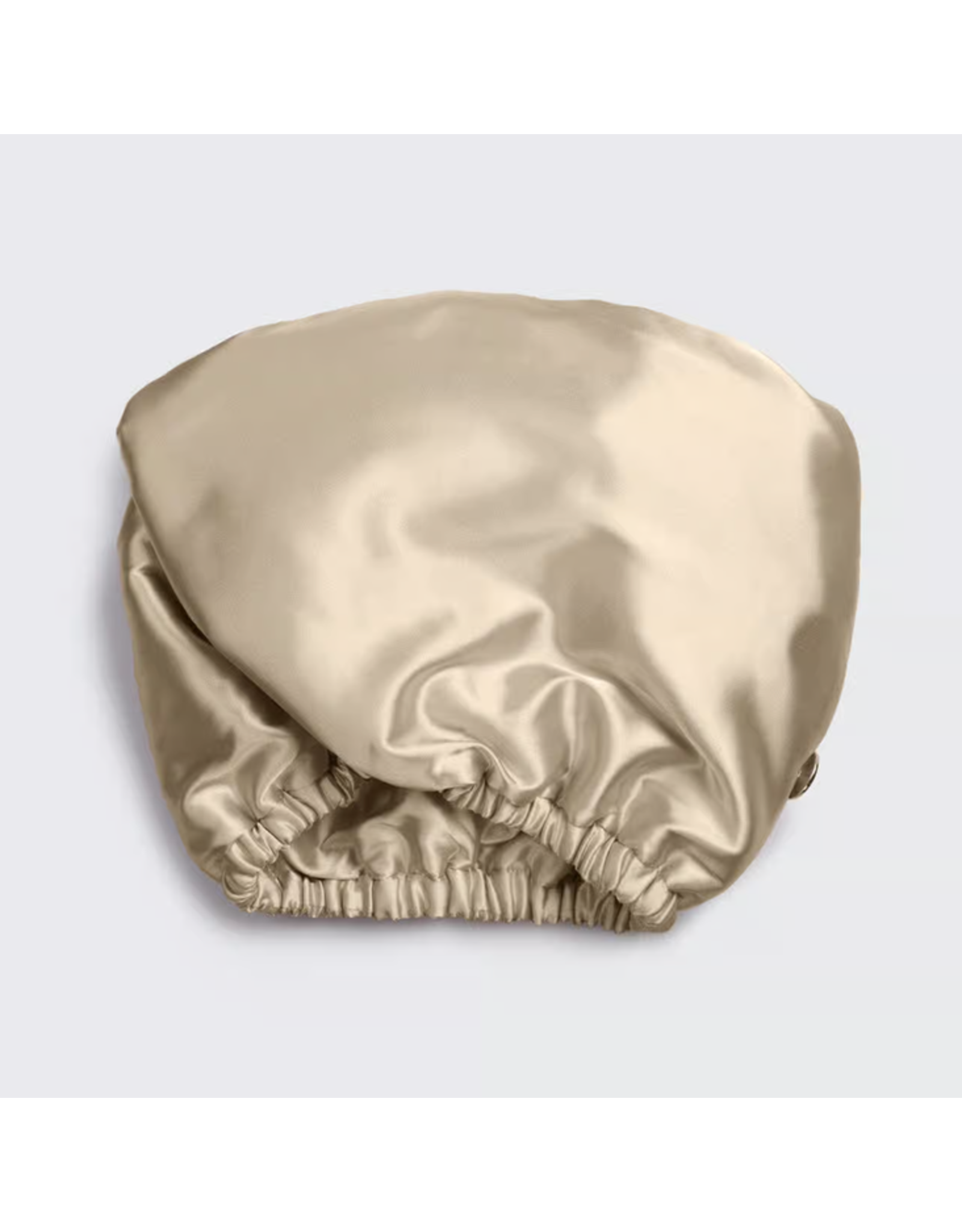 Satin Quick Dry Hair Towel Champagne