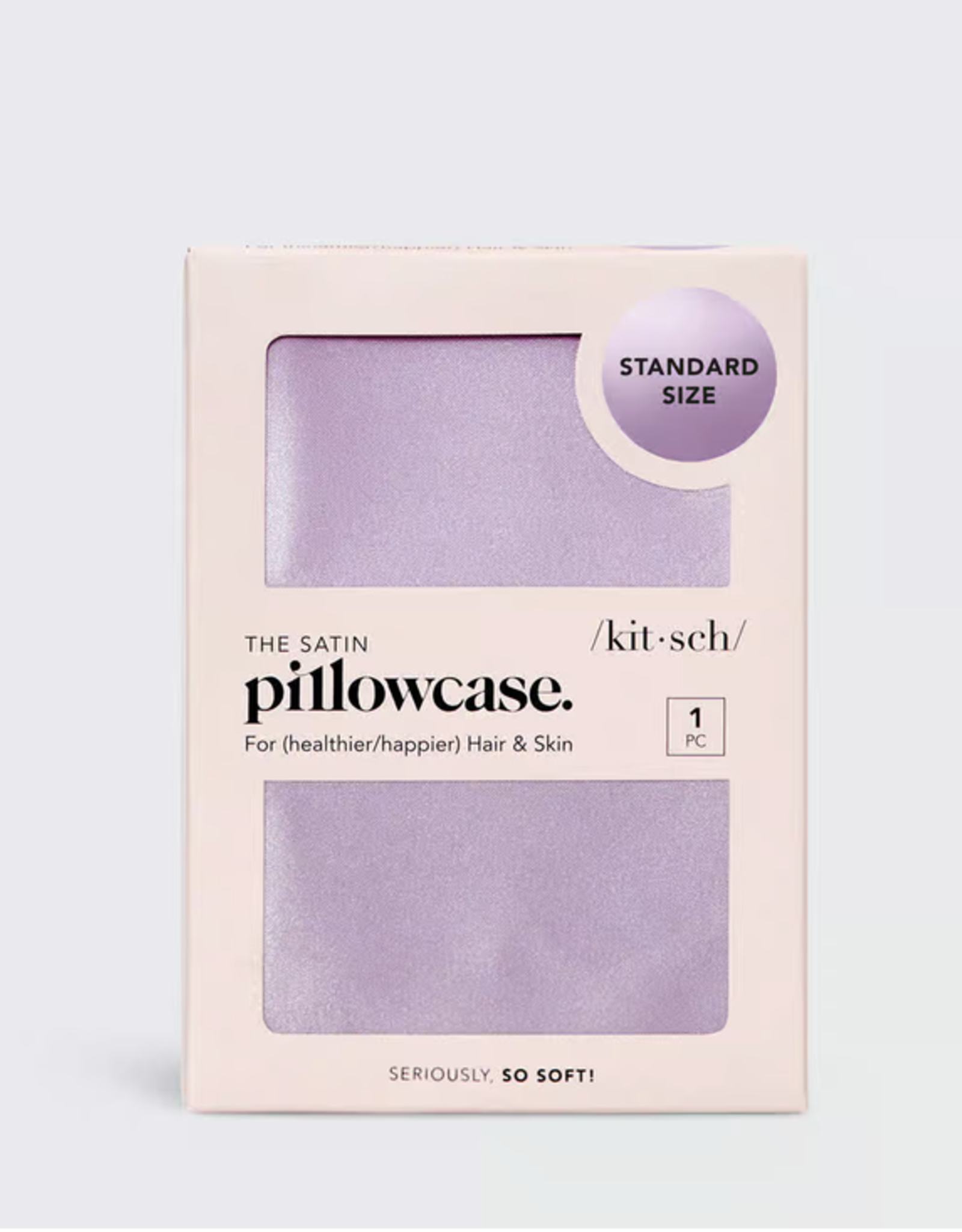 Satin Pillowcase Standard Lavender