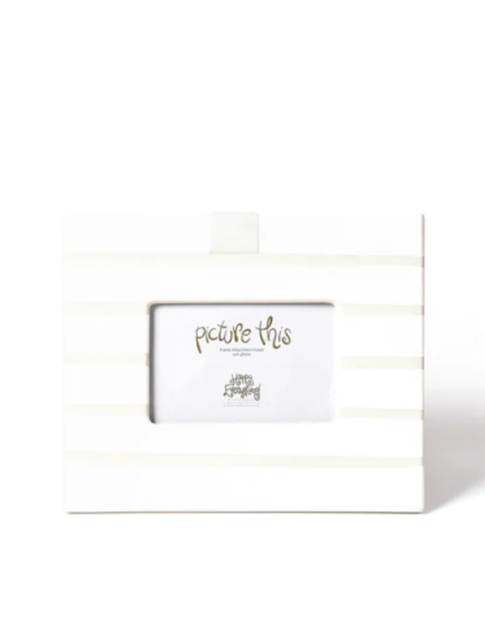 Mini Frame White Stripe