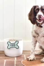 Happy Everything Mini Bowl White Stripe