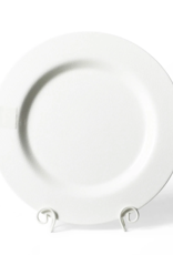 Big Entertaining Round Platter White Small Dot