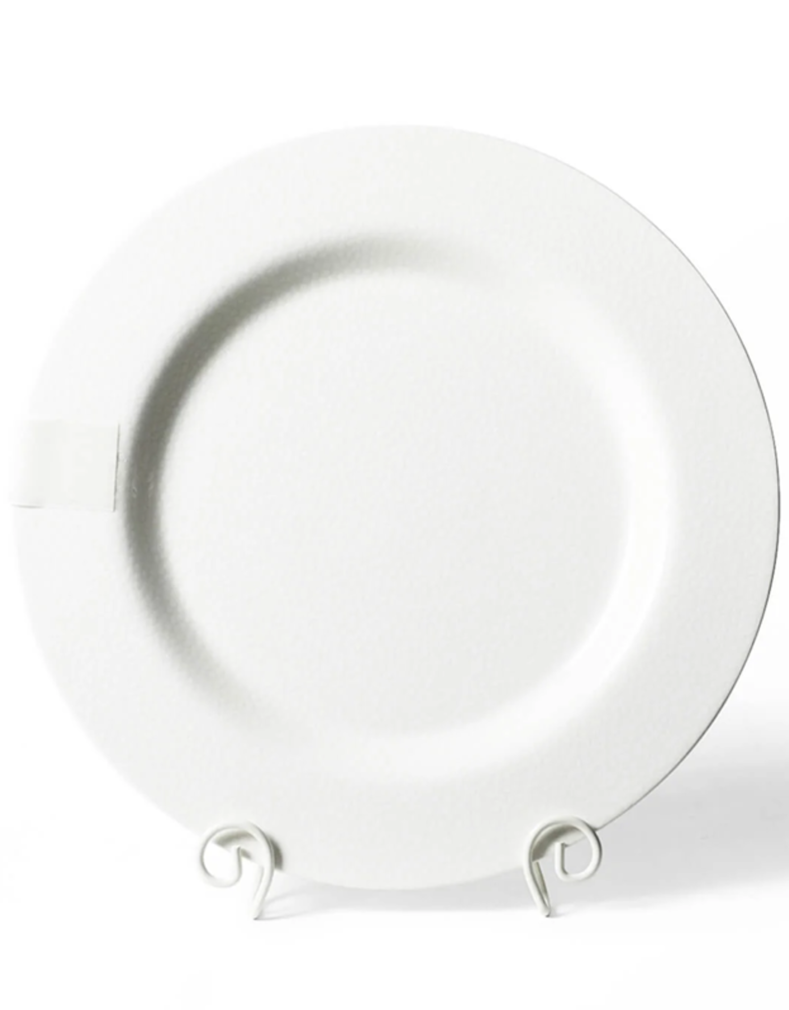 Big Entertaining Round Platter White Small Dot