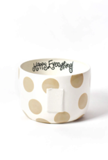 Big Happy Everything! Bowl Neutral Dot