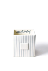 Mini Nesting Cube Medium Stone Stripe