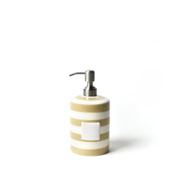 Mini Cylinder Soap Pump Neutral Stripe Mini Cylinder Soap Pump Neutral Stripe