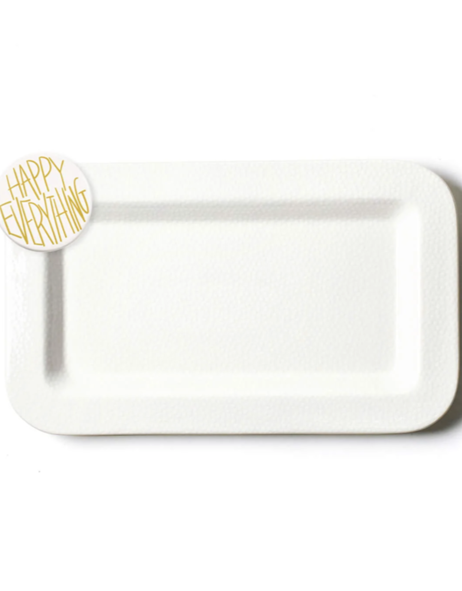 Mini Entertaining Platter White Small Dot