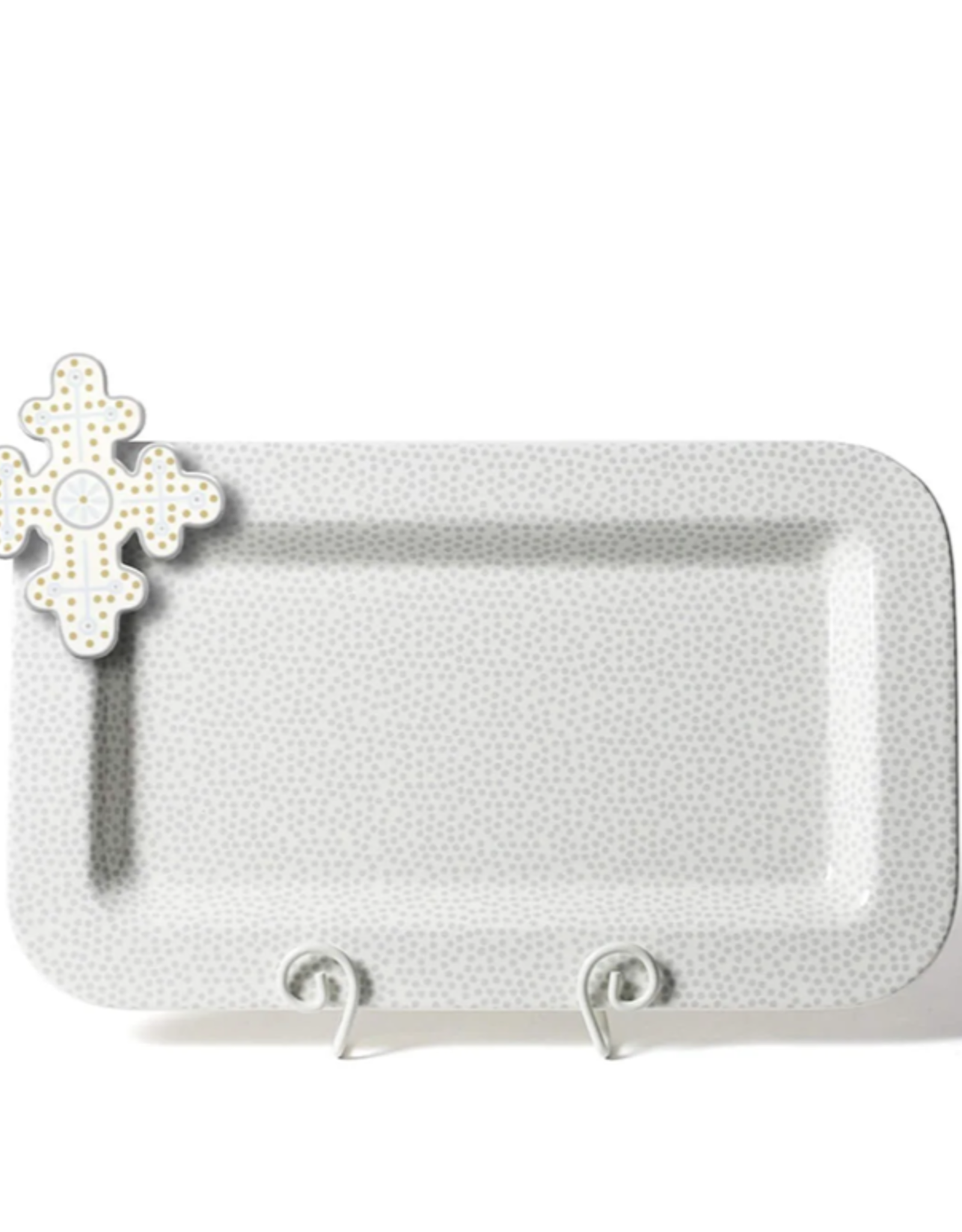 Mini Entertaining Platter Stone Small Dot