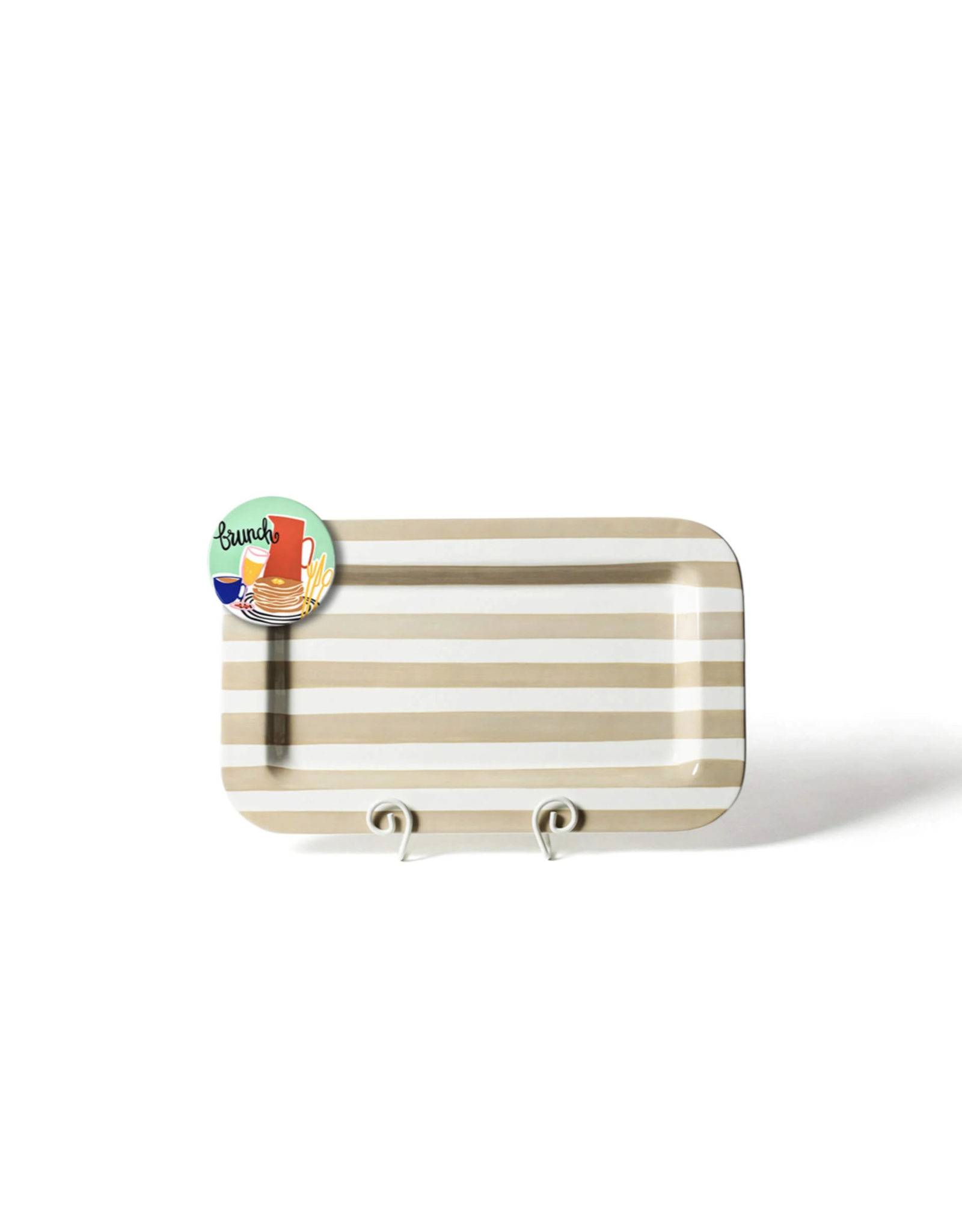 Mini Entertaining Platter Neutral Stripe