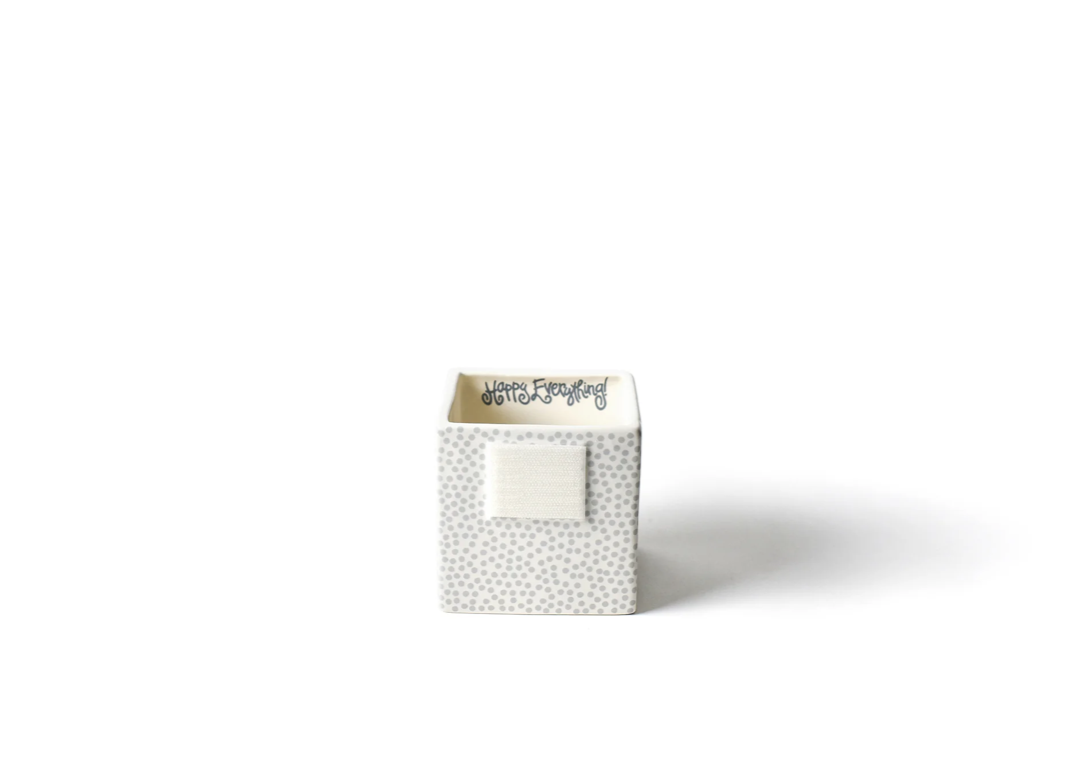 Coton Colors Company White Small Dot Mini Nesting Cube Medium main image 0