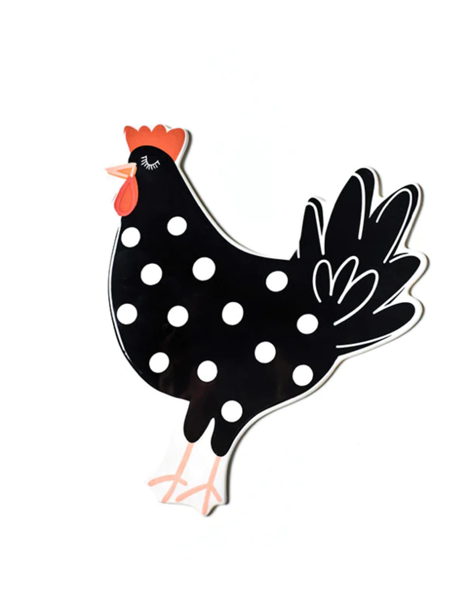 Big Attachment Polka Dot Chicken