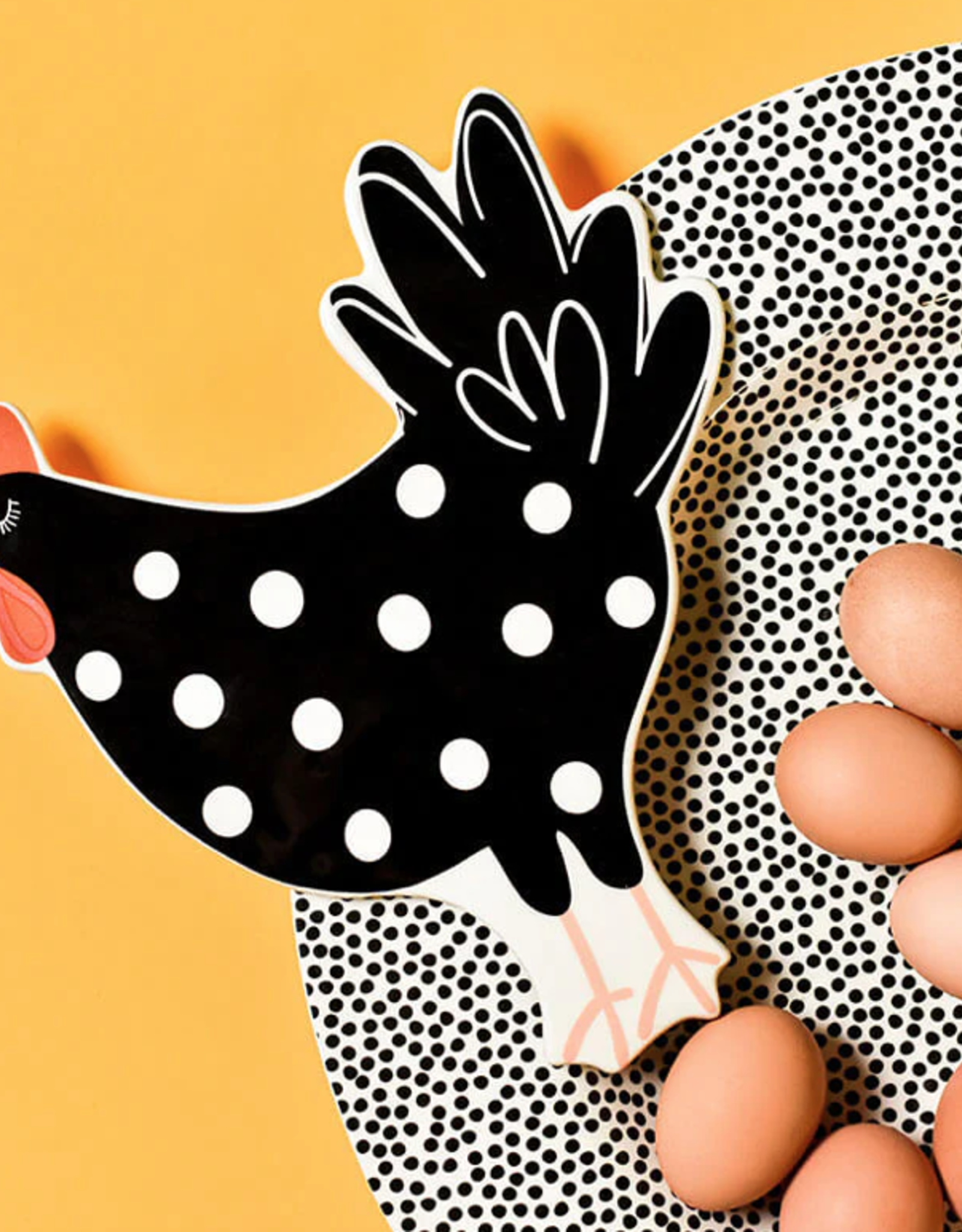 Big Attachment Polka Dot Chicken
