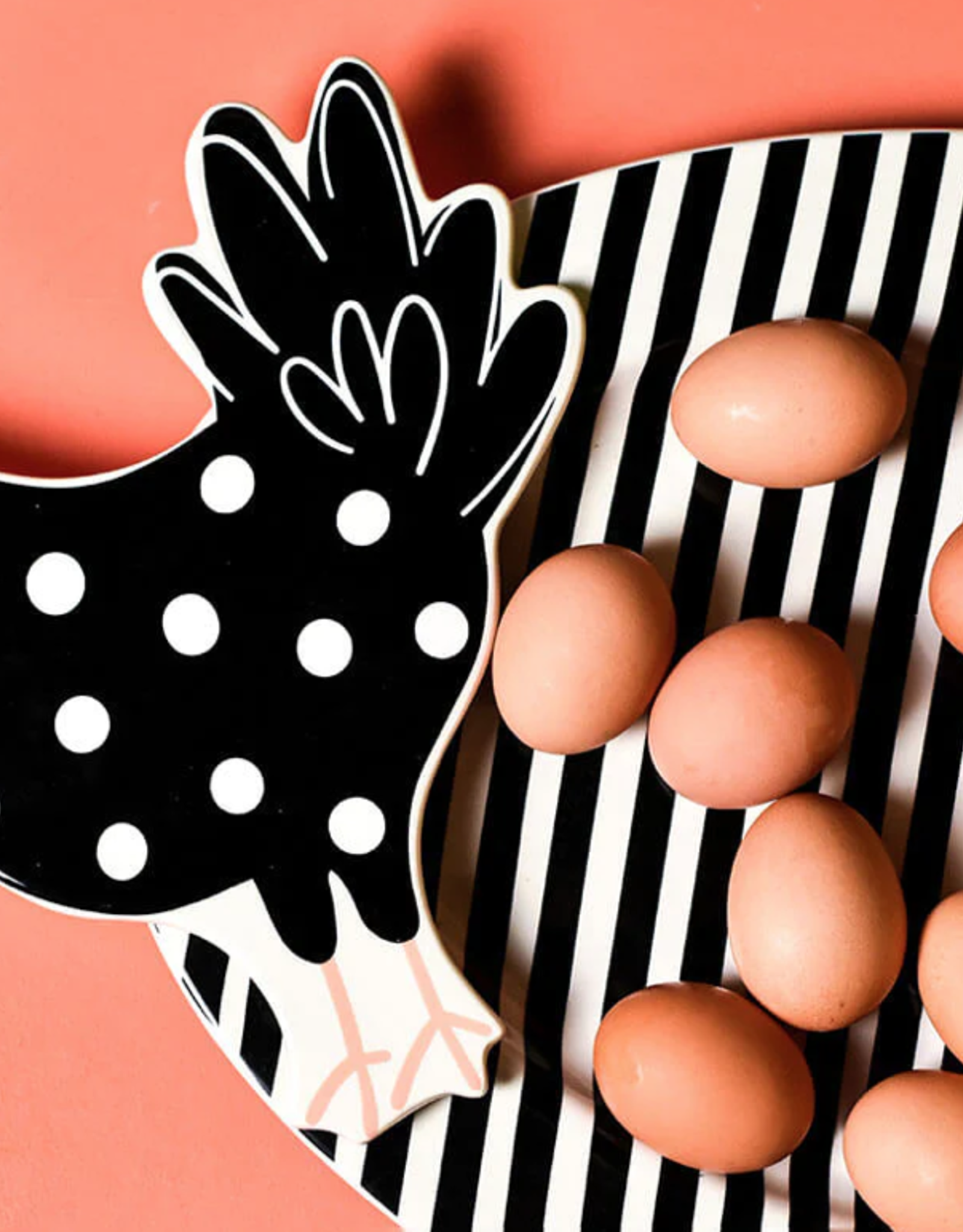 Big Attachment Polka Dot Chicken