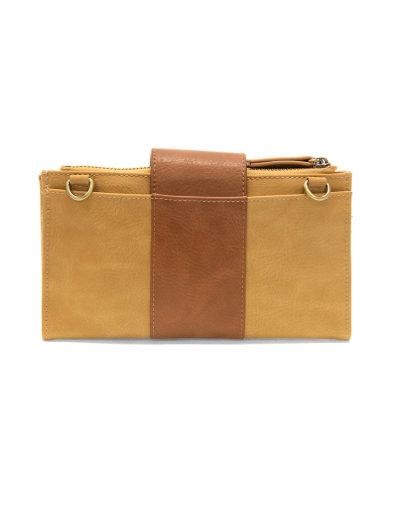 Camryn Colorblock Wallet Crossbody Tan/Hazelnut