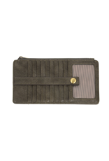 Kara Distressed Mini Wallet Khaki