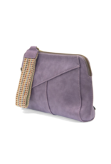 Gigi Crossbody w/Woven Wrist Strap Lavender