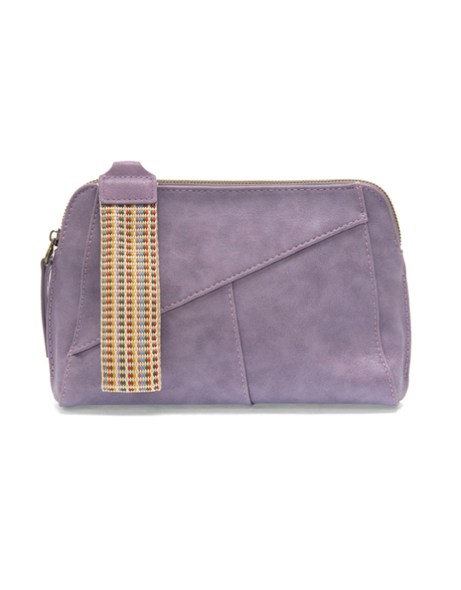 Gigi Crossbody w/Woven Wrist Strap Lavender