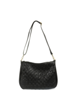 Kali Woven Slouchy Hobo Black