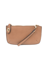 Crossbody Wristlet Clutch Camel