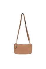 Crossbody Wristlet Clutch Camel