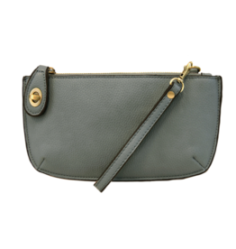 Crossbody Wristlet Clutch Mineral Blue