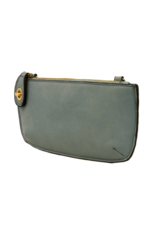 Crossbody Wristlet Clutch Mineral Blue