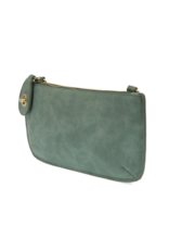 Crossbody Wristlet Lux Teal