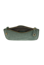 Crossbody Wristlet Lux Teal