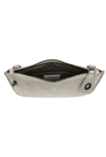 Crossbody Wristlet Lux Silver