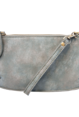 Crossbody Wristlet Lux Mineral Blue