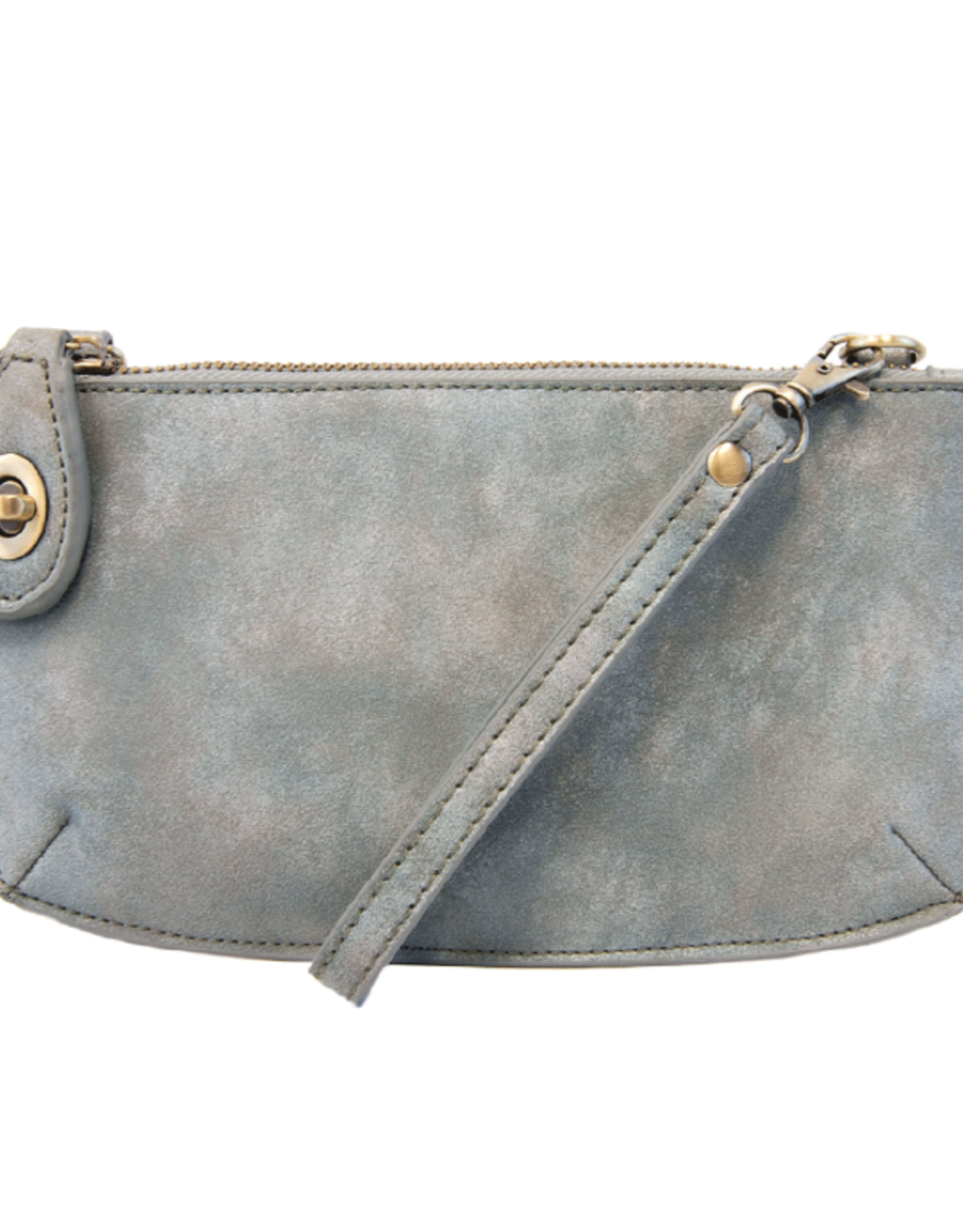 Crossbody Wristlet Lux Mineral Blue