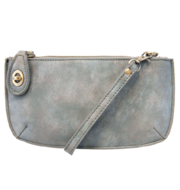 Crossbody Wristlet Lux Mineral Blue
