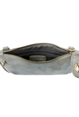 Crossbody Wristlet Lux Mineral Blue