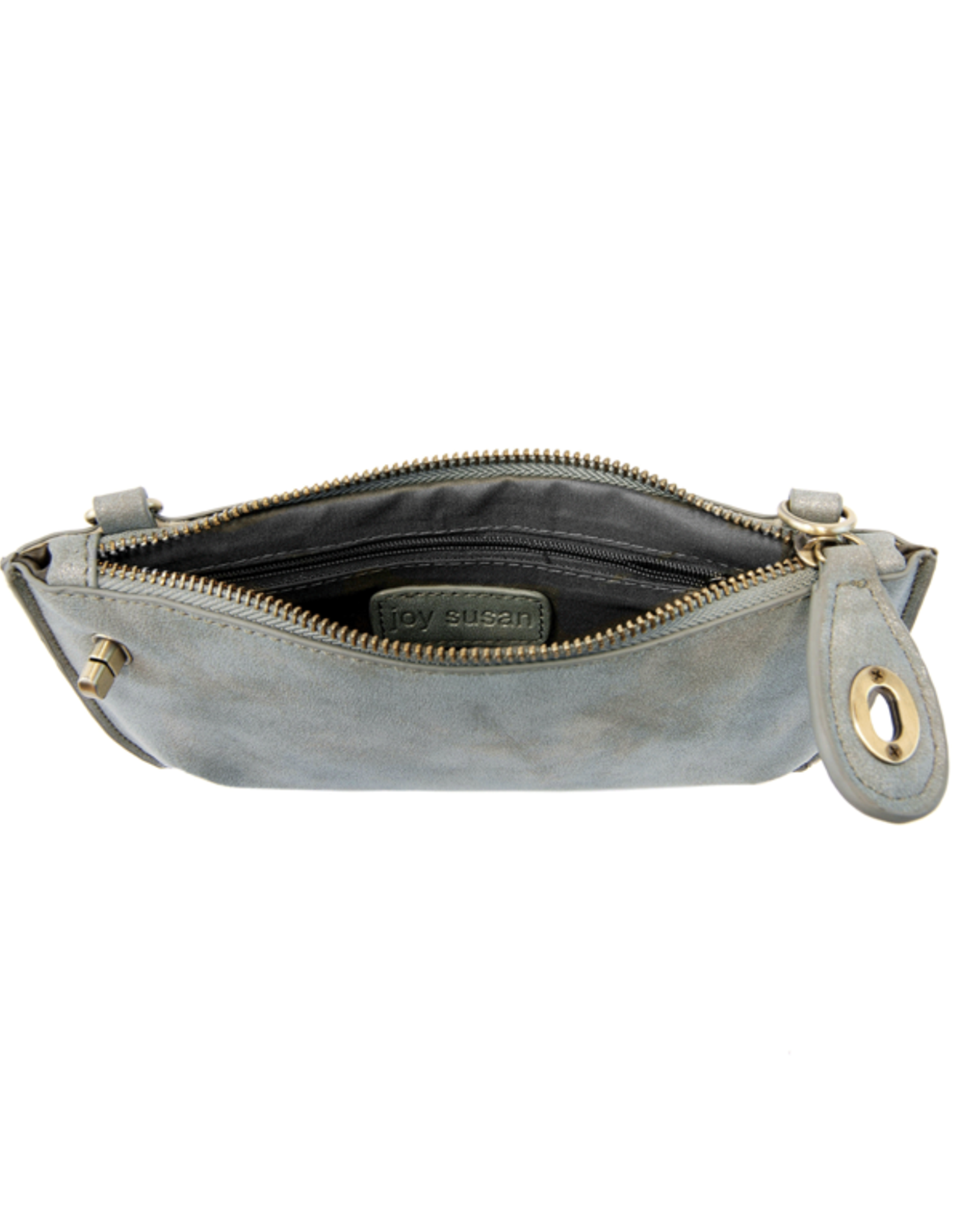 Crossbody Wristlet Lux Mineral Blue