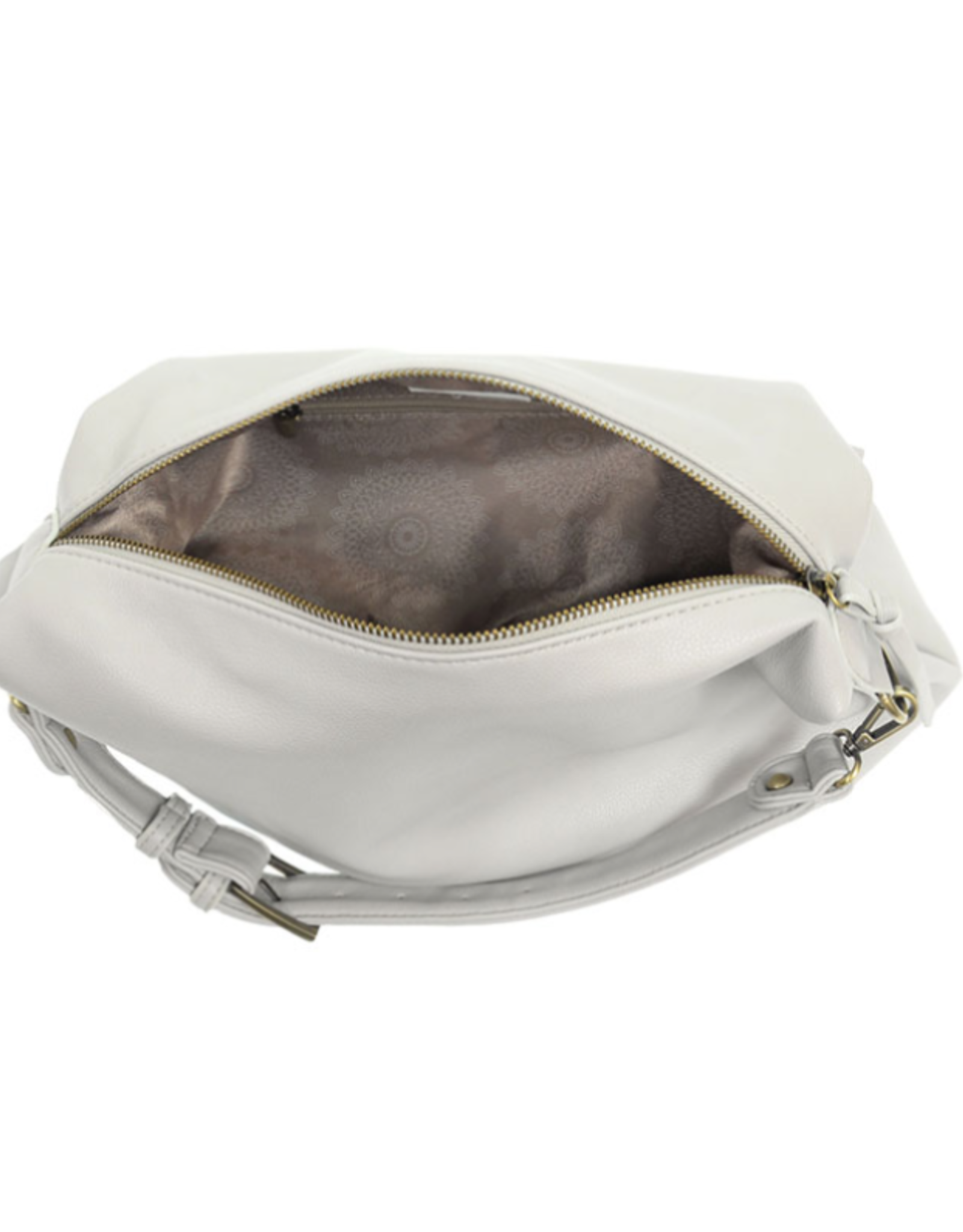 Suzy Convertible Hobo Dove Grey