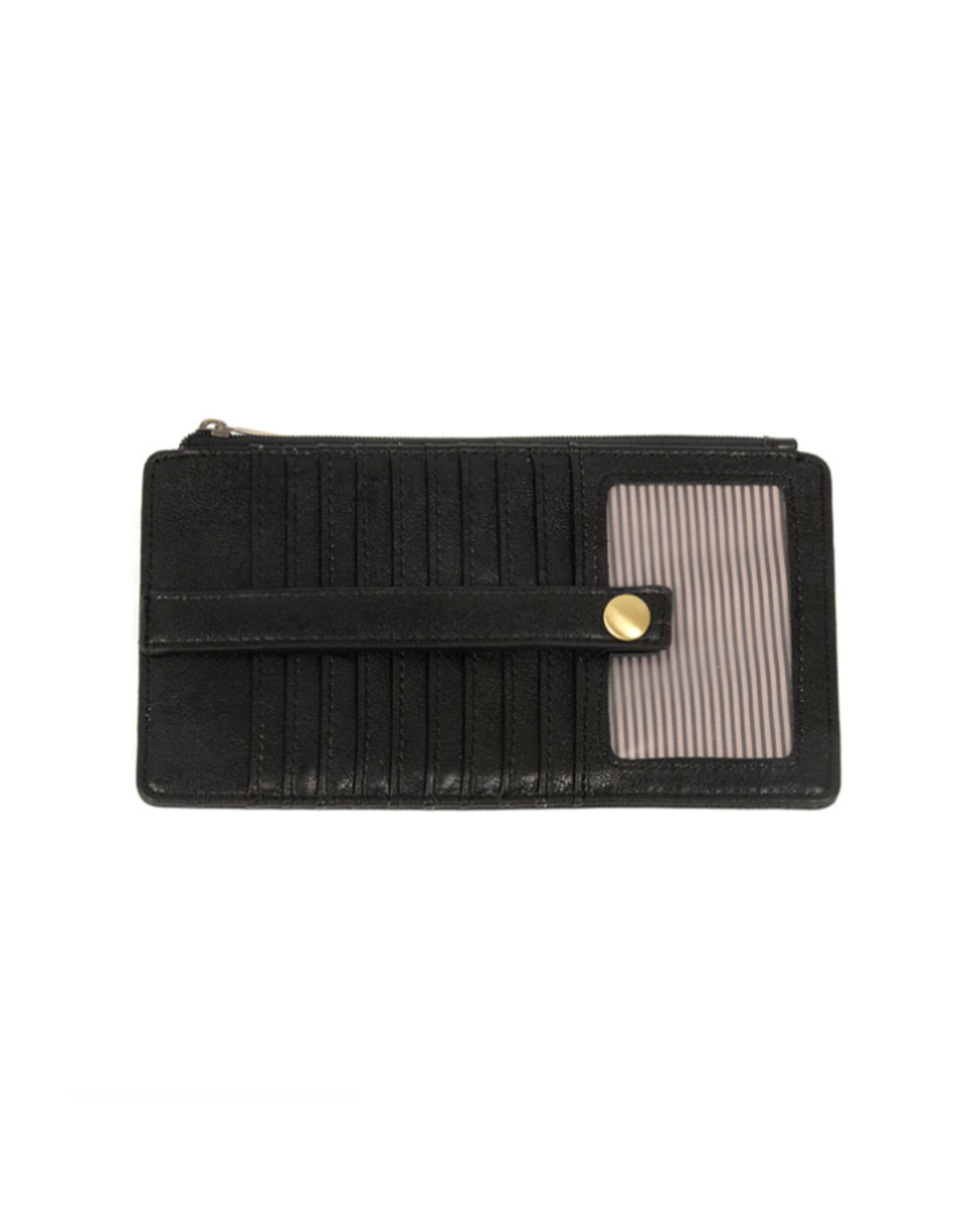 Kara Distressed Mini Wallet Black