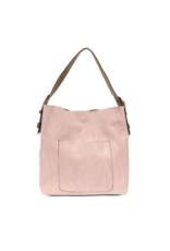 Handbag Hobo Pink Lavender/Coffee Handle