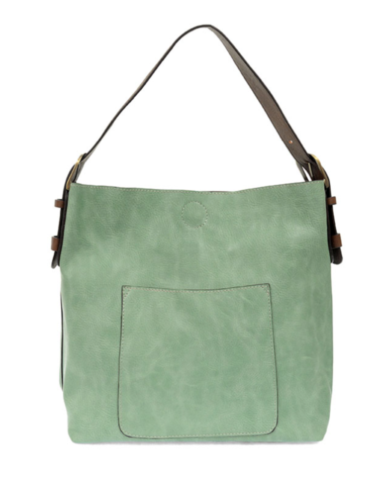 Handbag Hobo Bermuda Green/Coffee Handle