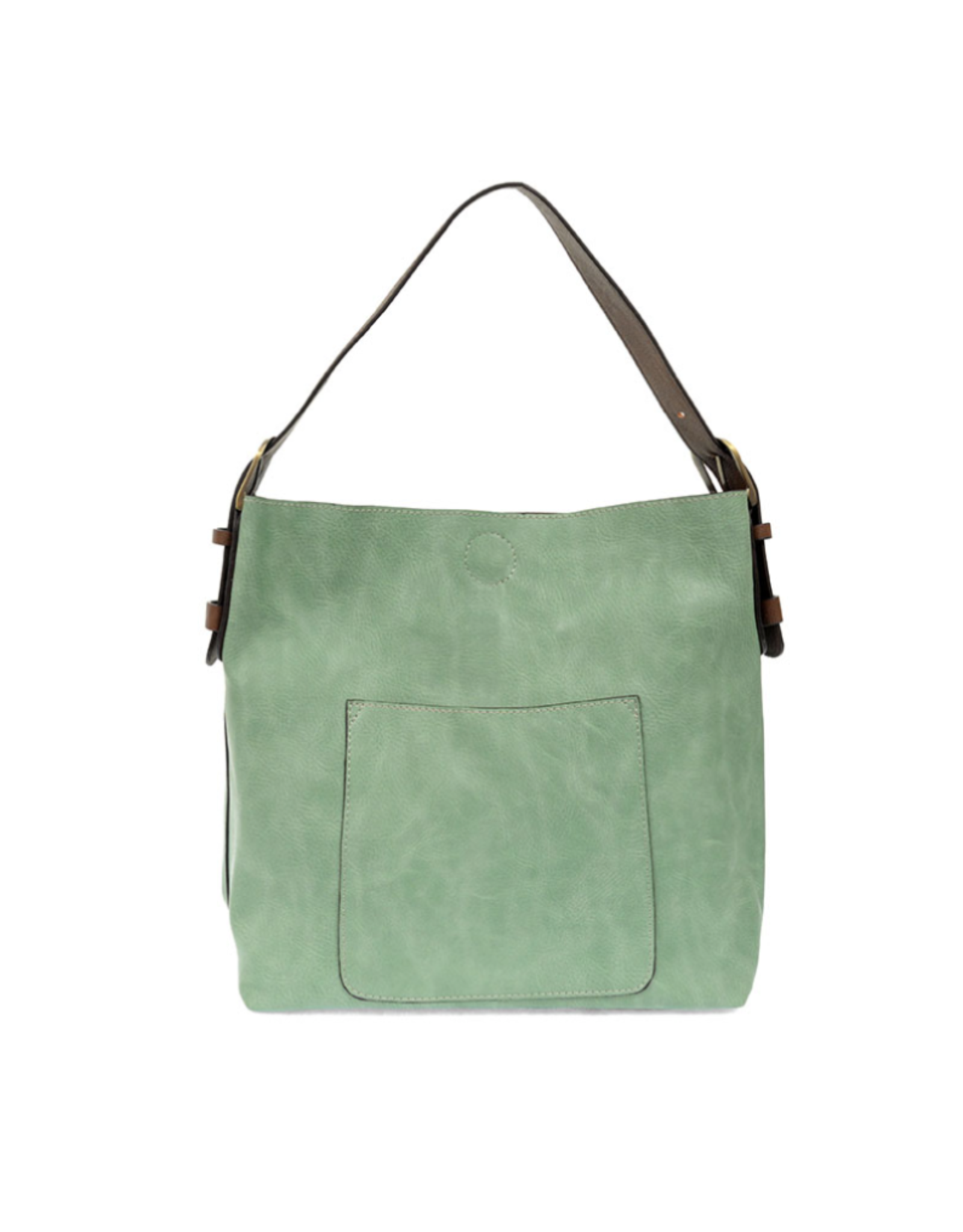Handbag Hobo Bermuda Green/Coffee Handle