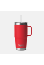 Rambler 25oz Straw Mug Rescue Red