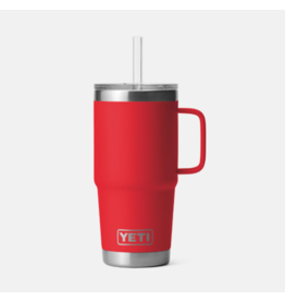 Rambler 25oz Straw Mug Rescue Red