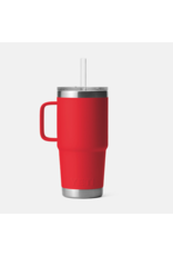 Rambler 25oz Straw Mug Rescue Red