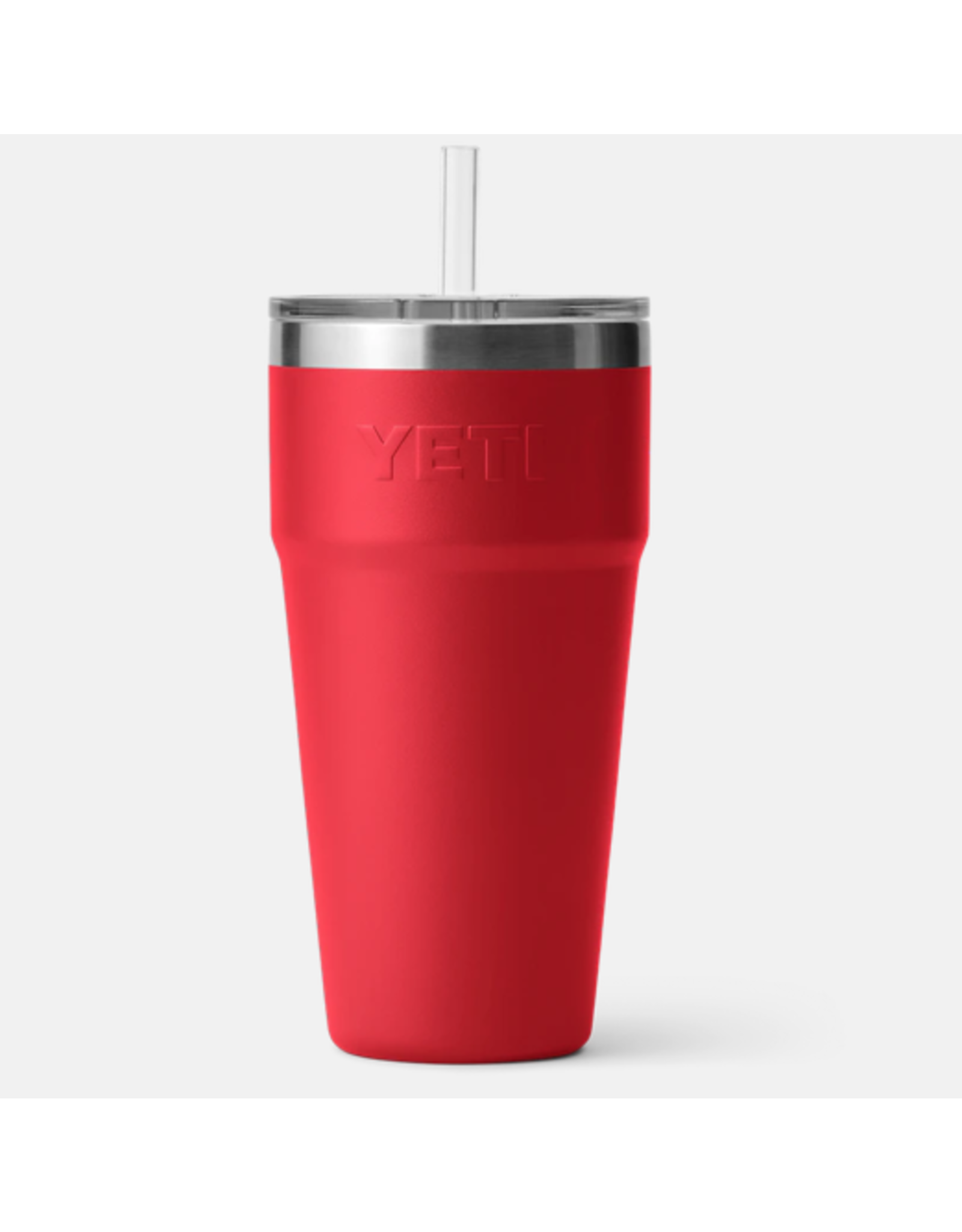 Rambler 26oz Straw Cup Rescue Red