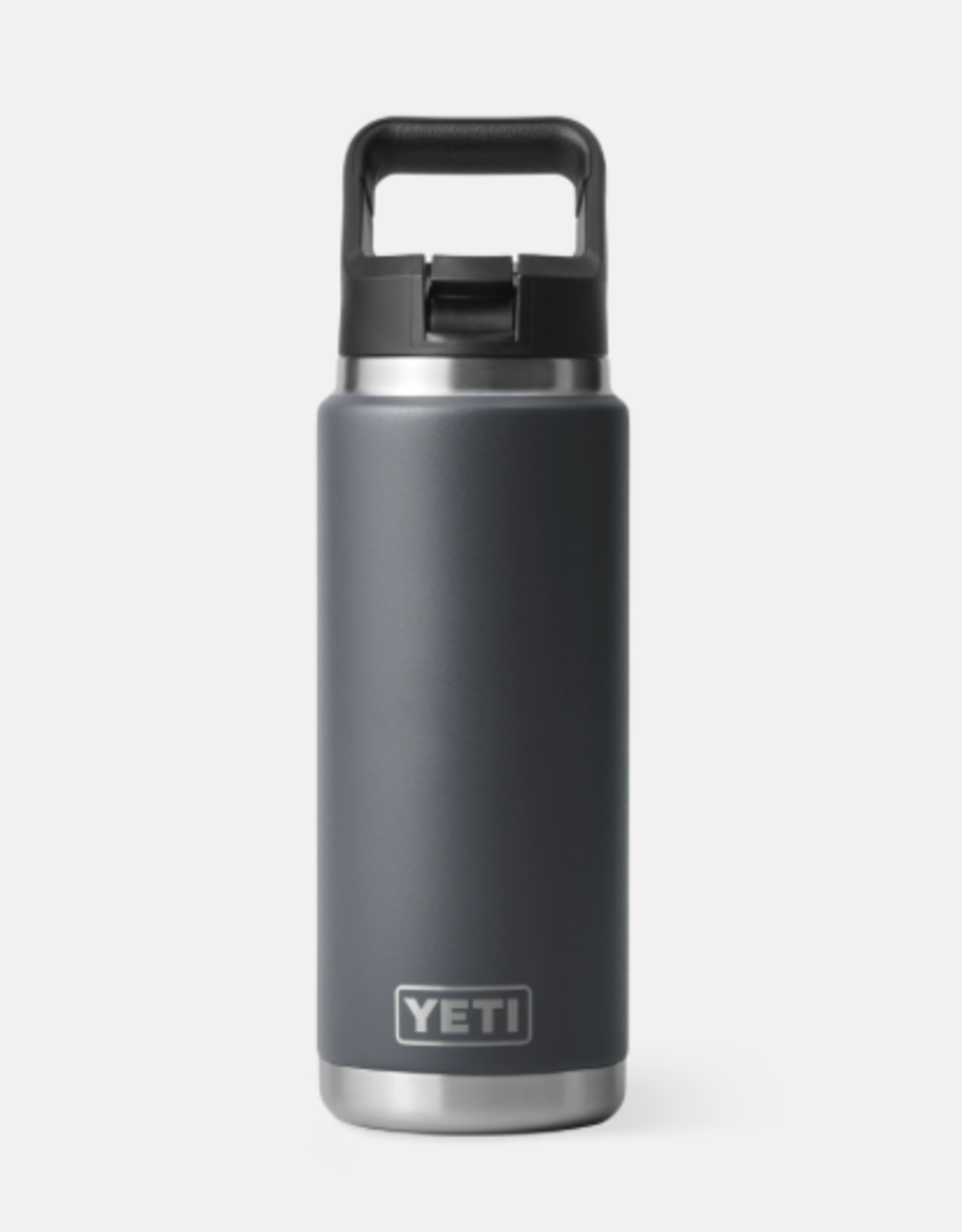 Rambler 26oz Straw Bottle Charcoal