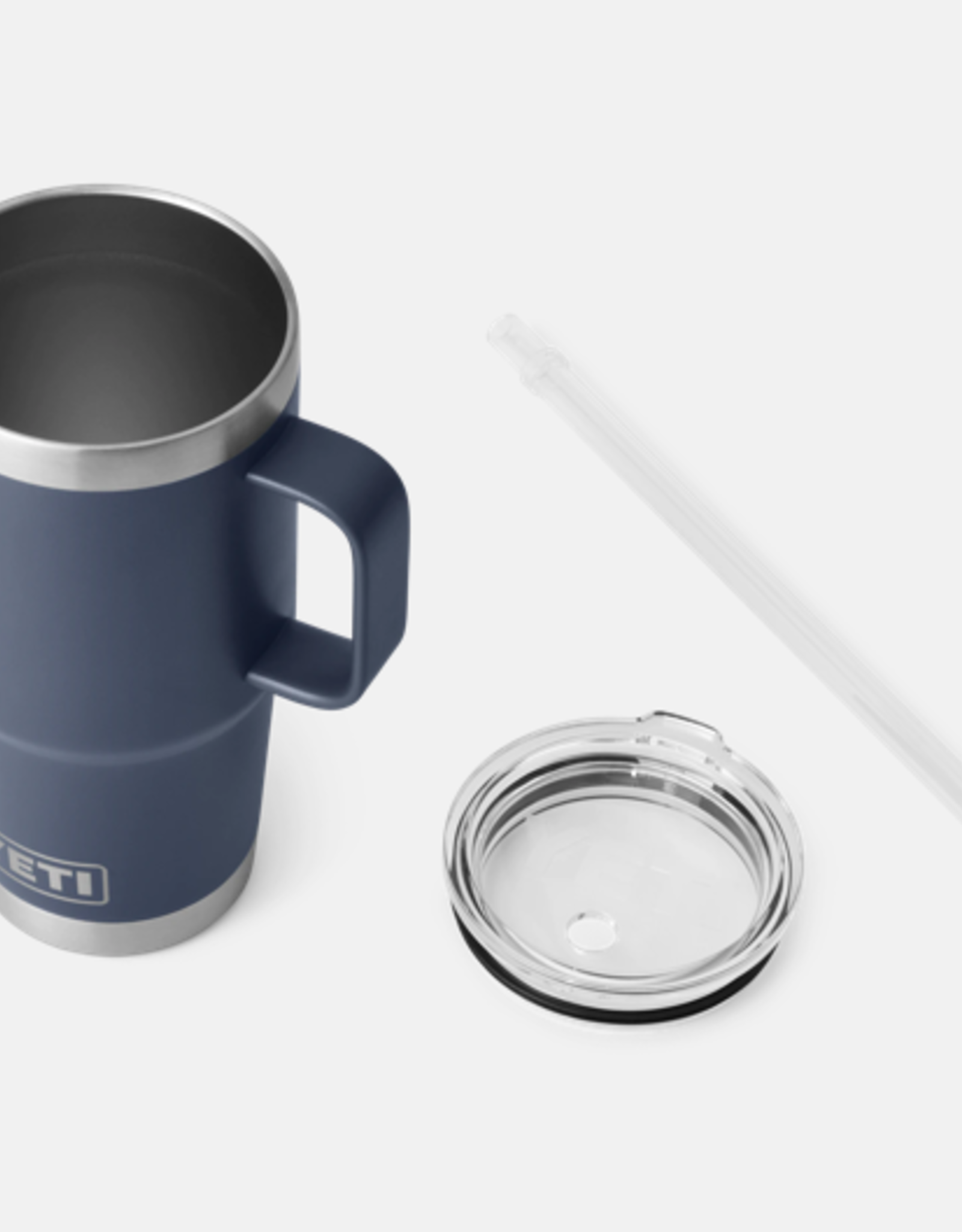 Rambler 25oz Straw Mug Navy