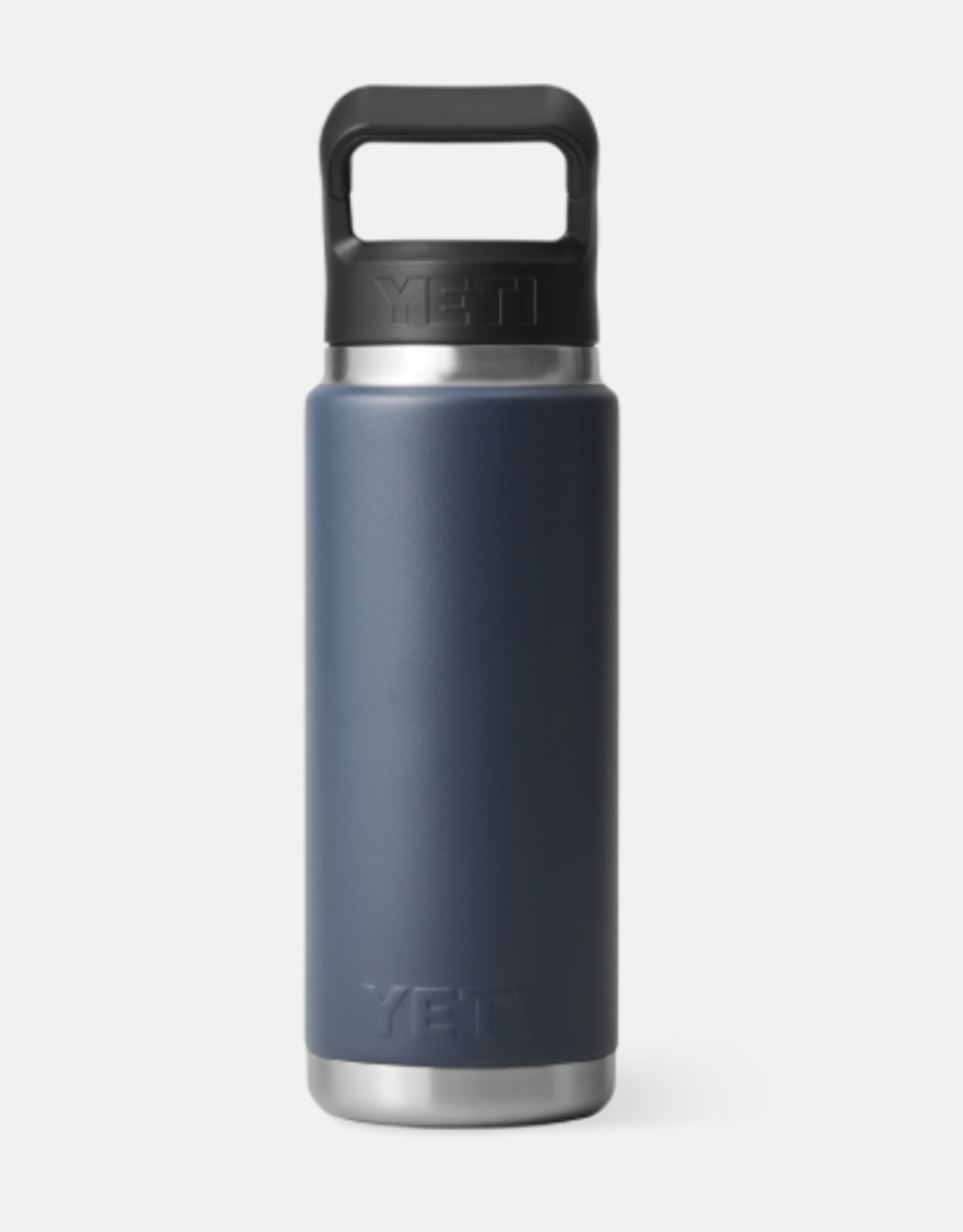 Rambler 26oz Straw Bottle Navy
