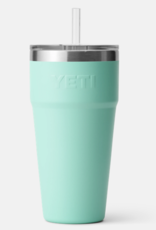 Rambler 26oz Straw Cup Seafoam