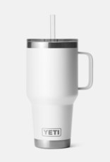 Rambler 35oz Straw Mug White
